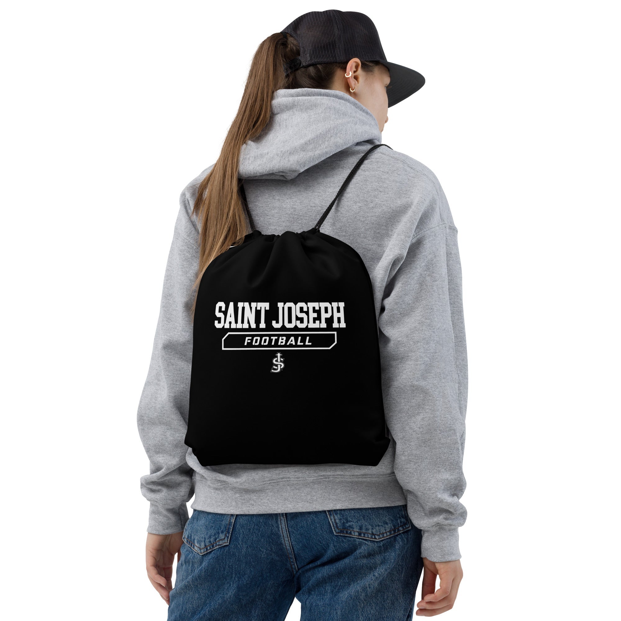 SJHSF Drawstring bag (Black)