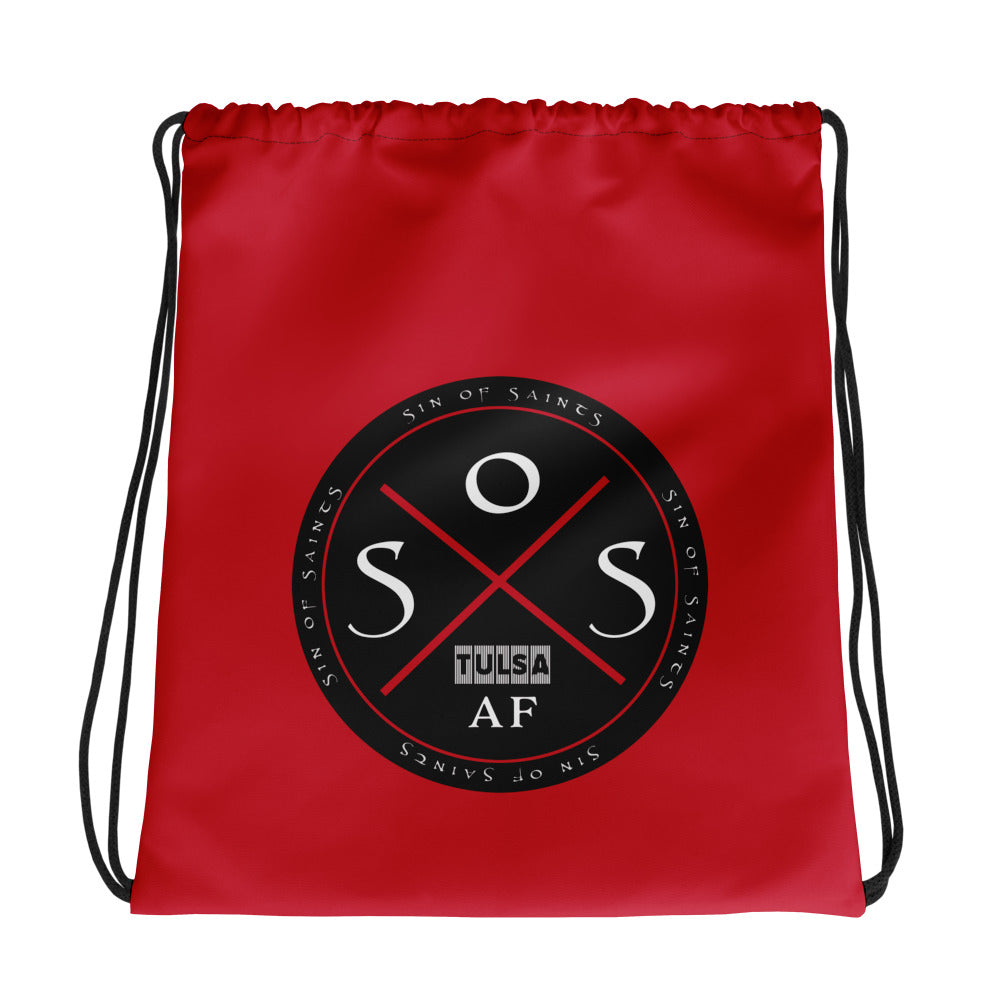 SOS Drawstring bag