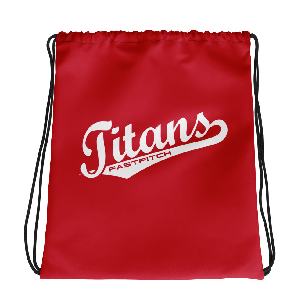 Titans Fastpitch Drawstring bag
