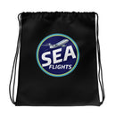 SEA FLIGHTS Drawstring bag