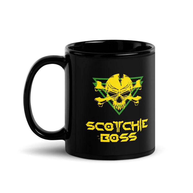 Scotchie Boss Black Glossy Mug