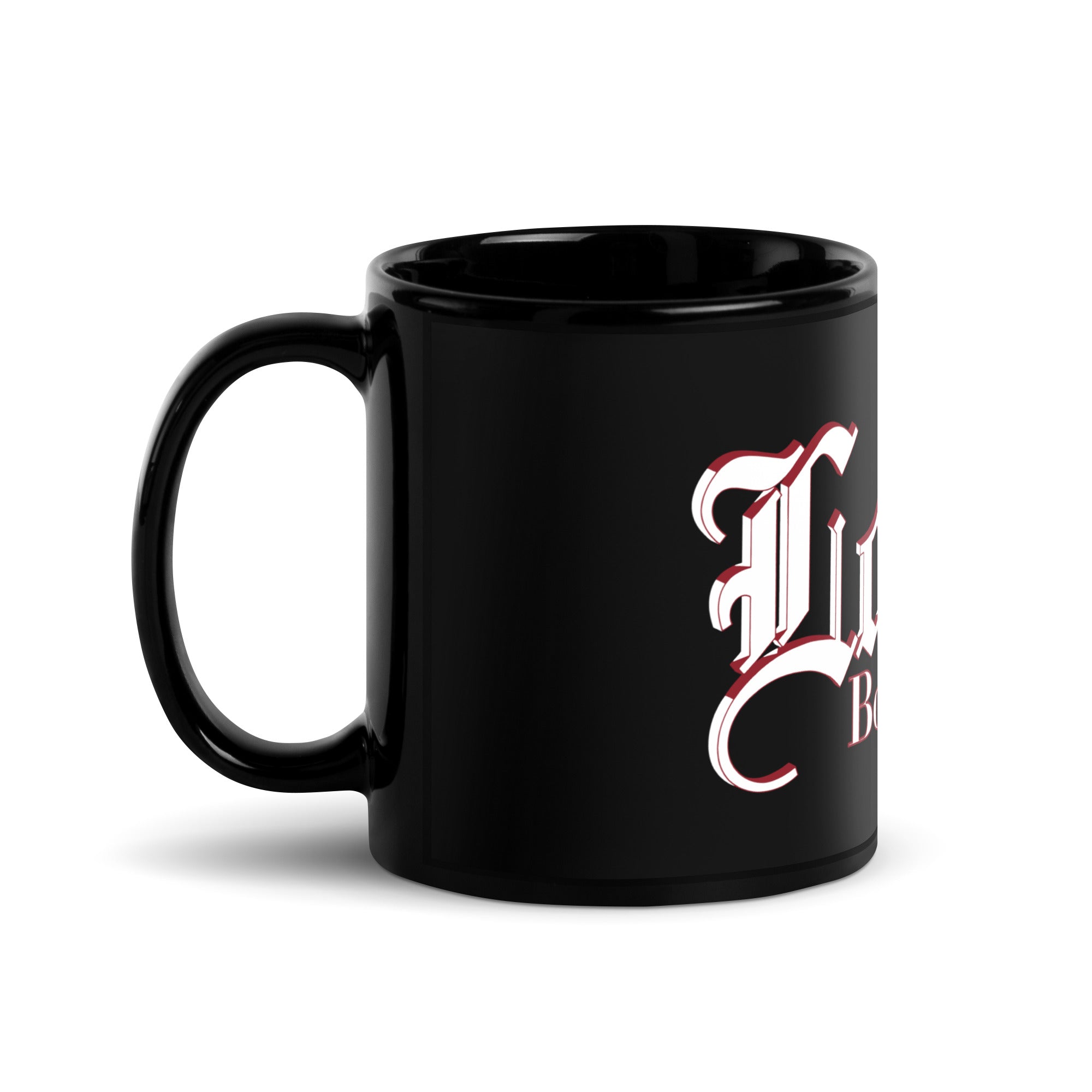 LBC Black Glossy Mug