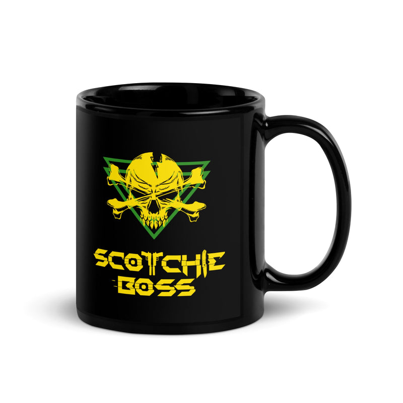 Scotchie Boss Black Glossy Mug