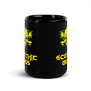 Taza negra brillante Scotchie Boss