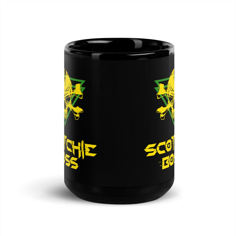 Scotchie Boss Black Glossy Mug