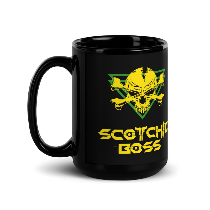 Scotchie Boss Black Glossy Mug