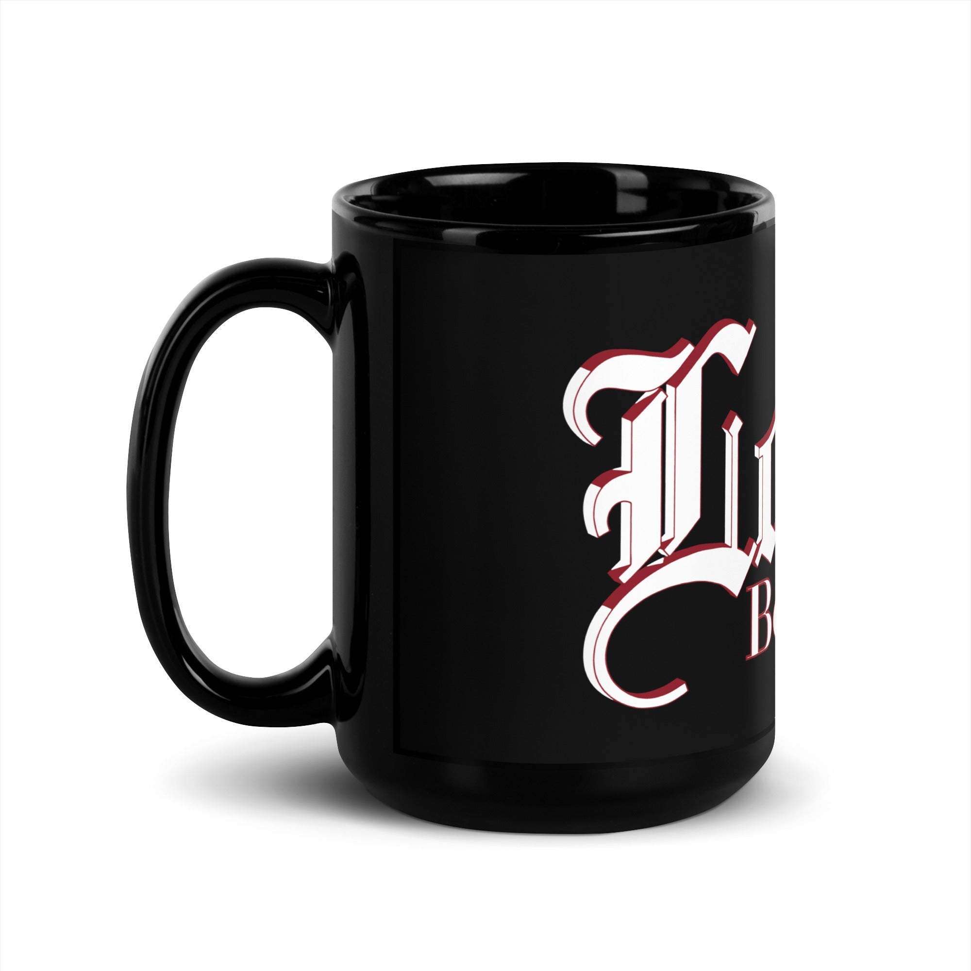 LBC Black Glossy Mug