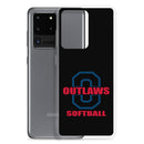 Modesto Outlaws Clear Case for Samsung®