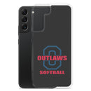 Modesto Outlaws Clear Case for Samsung®