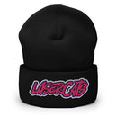 Laser Cats Cuffed Beanie