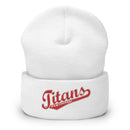 Gorro con puños de lanzamiento rápido de Titans