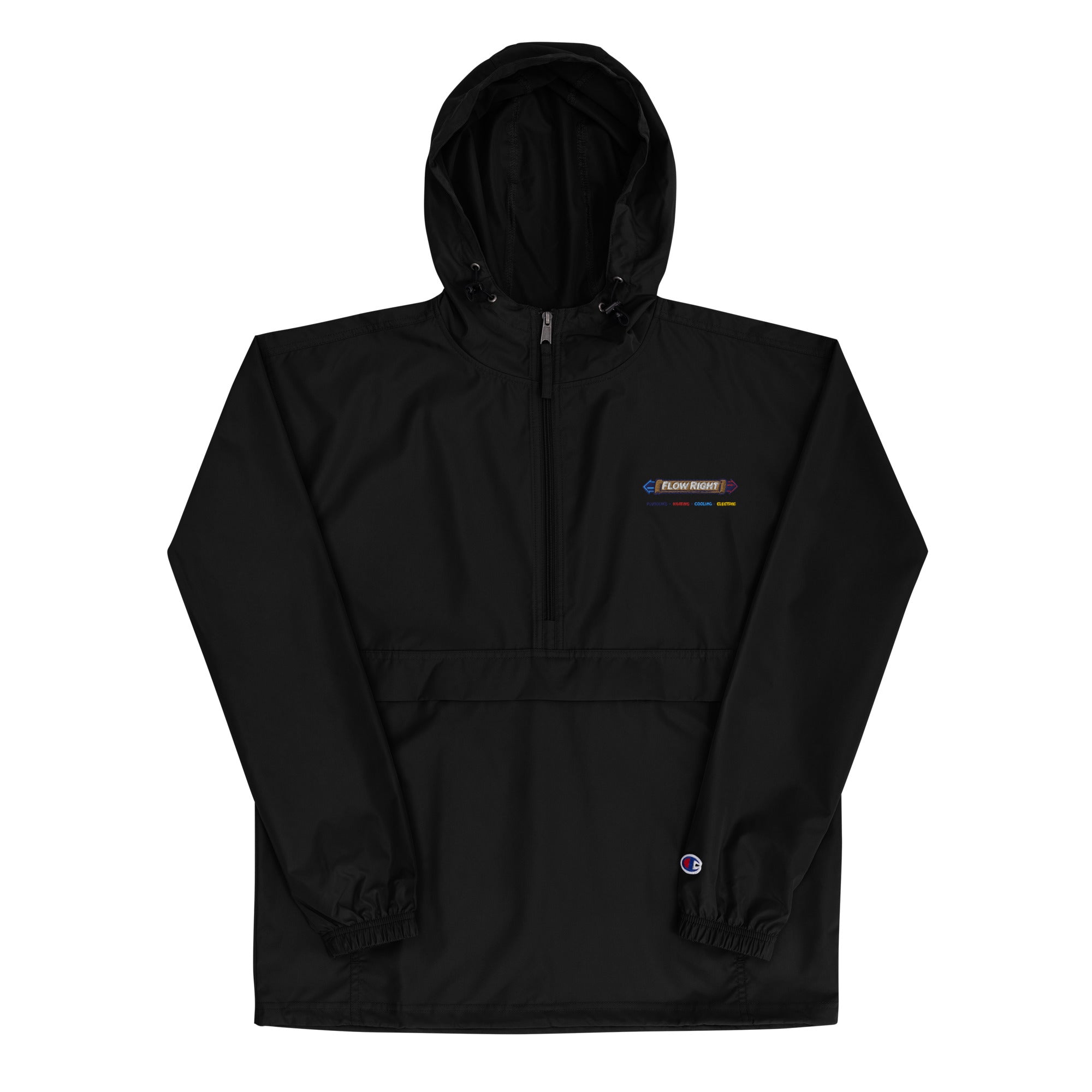 FRPHI Embroidered Champion Packable Jacket
