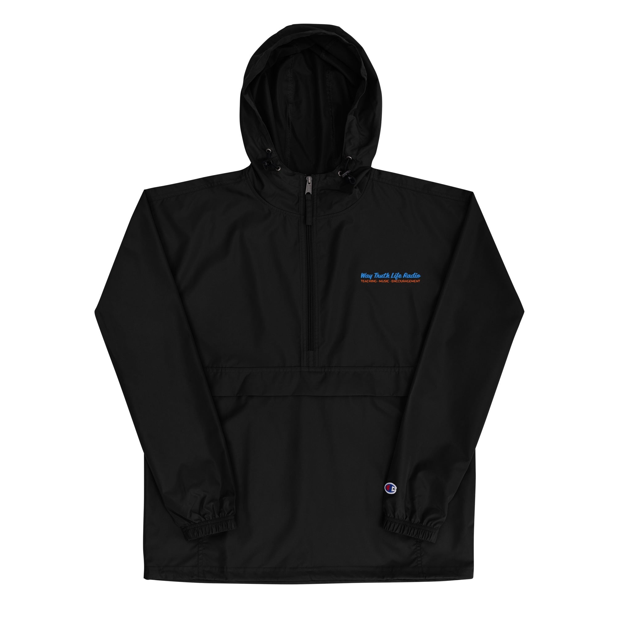 Way Truth Life Radio Embroidered Champion Packable Jacket