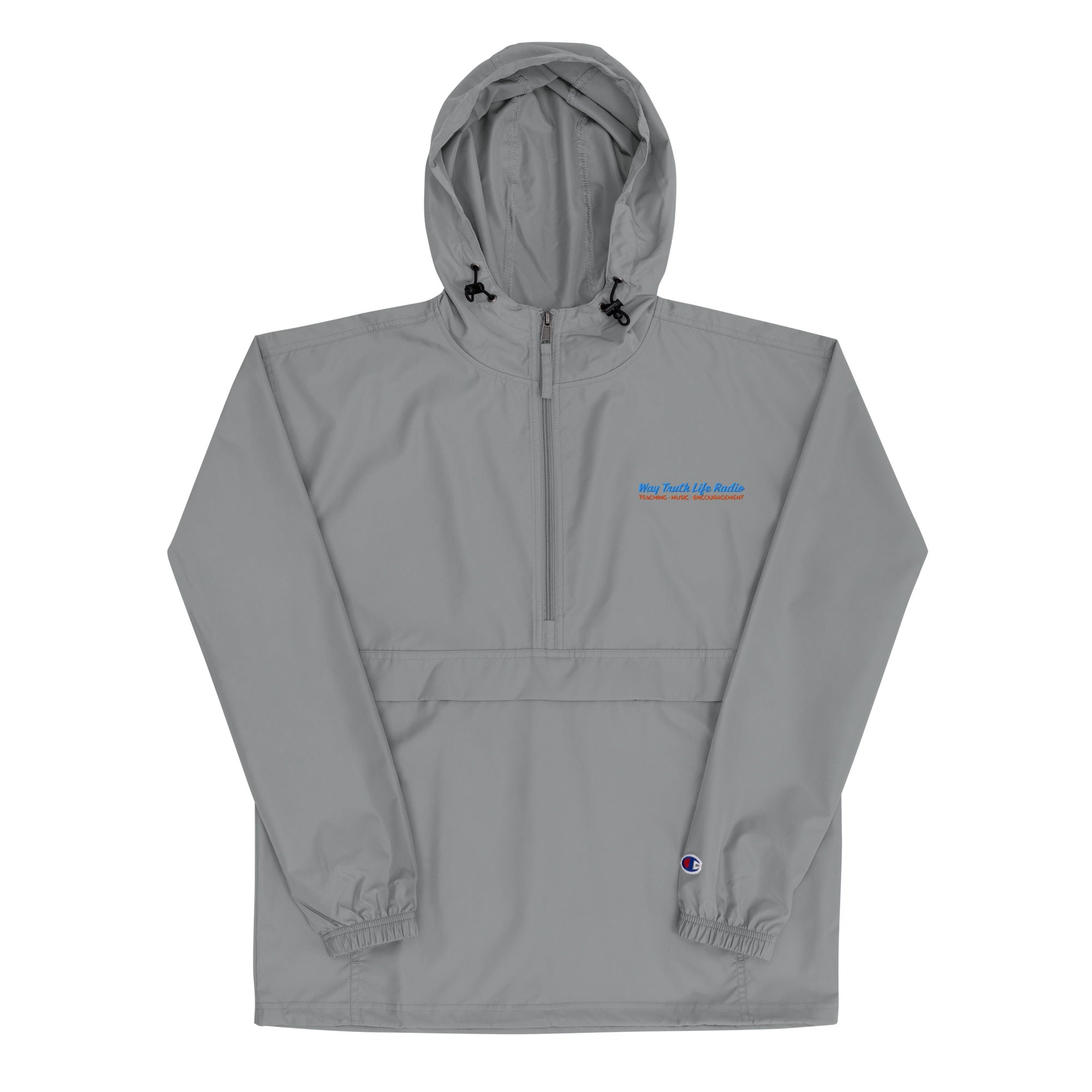 Way Truth Life Radio Embroidered Champion Packable Jacket