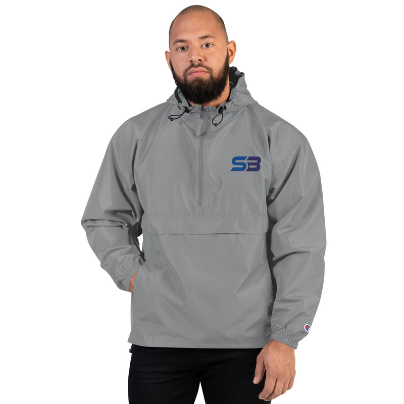 Smart Bodies Embroidered Champion Packable Jacket