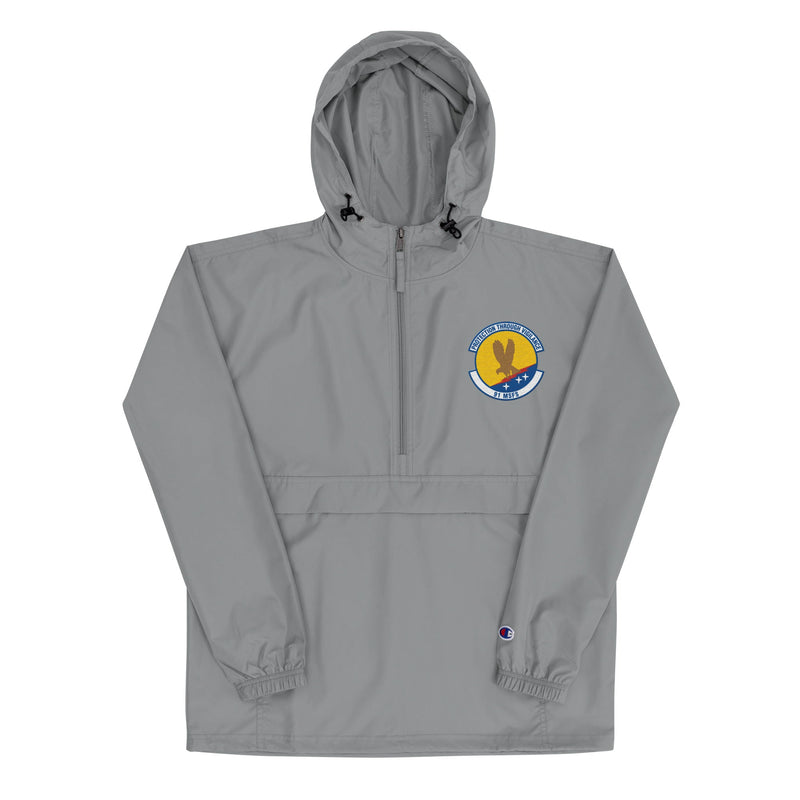 91 MSFS Embroidered Champion Packable Jacket