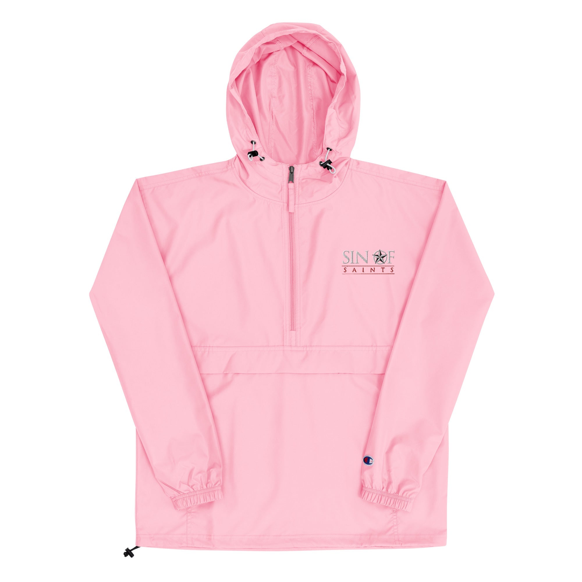 SOS Embroidered Champion Packable Jacket