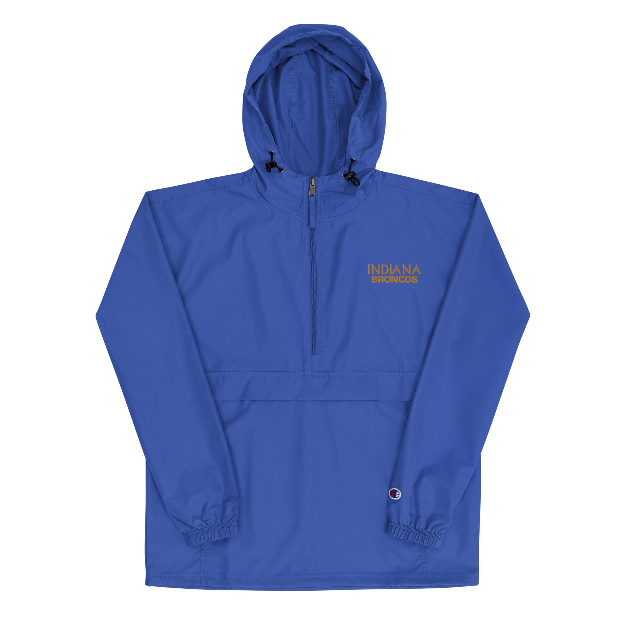 Indiana Broncos Embroidered Champion Packable Jacket