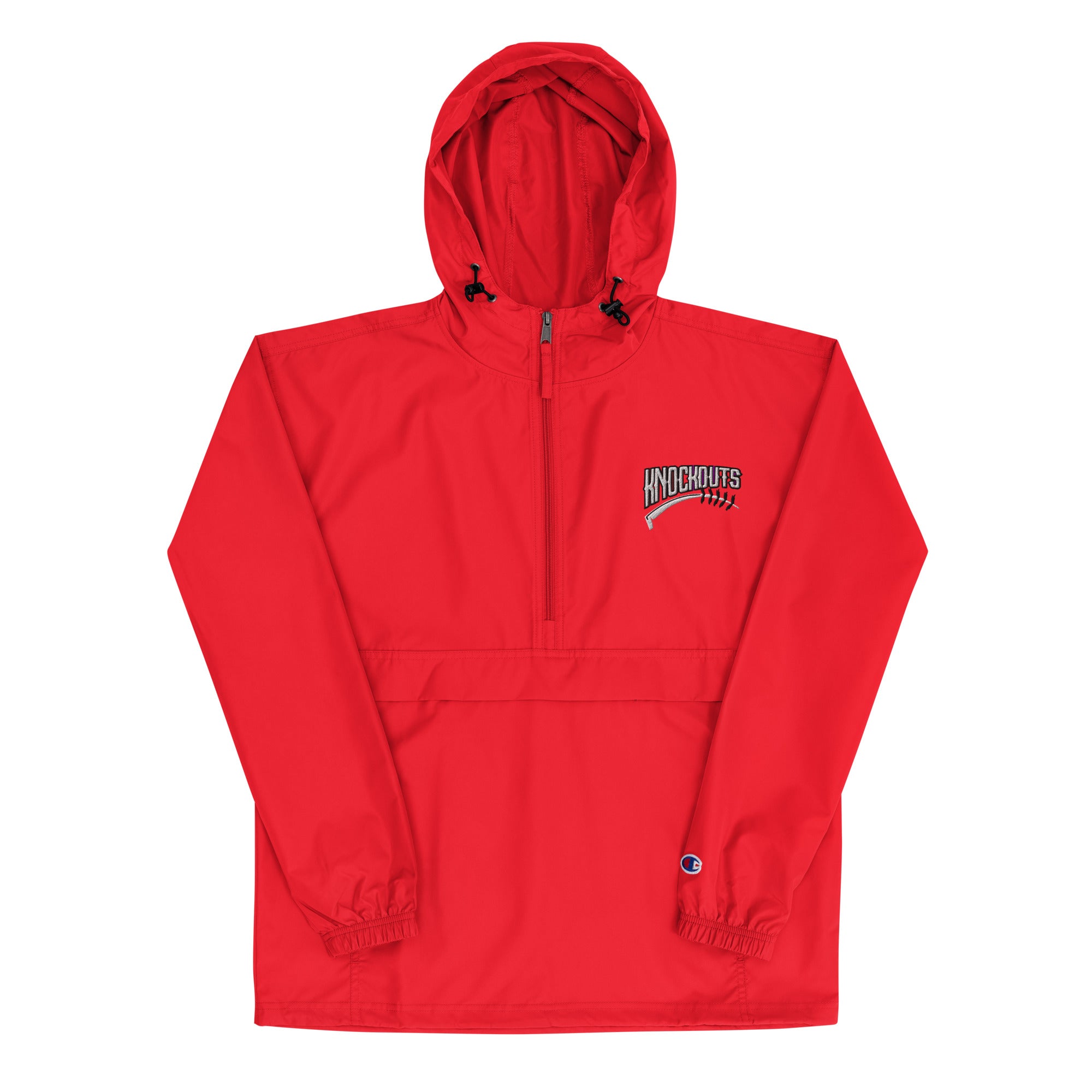 Knockouts Embroidered Champion Packable Jacket