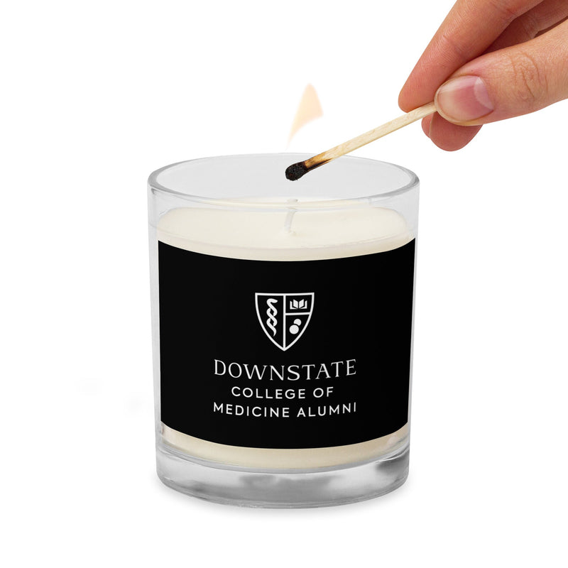 AACMSD Glass jar soy wax candle