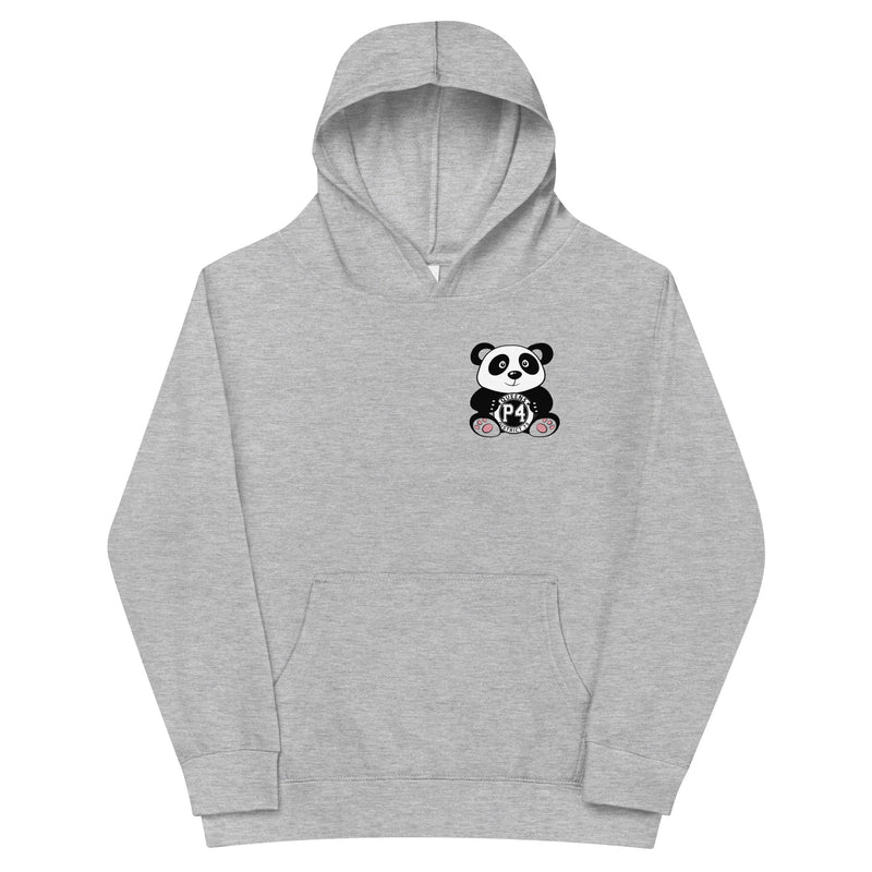 p4 Kids fleece hoodie (Panda)