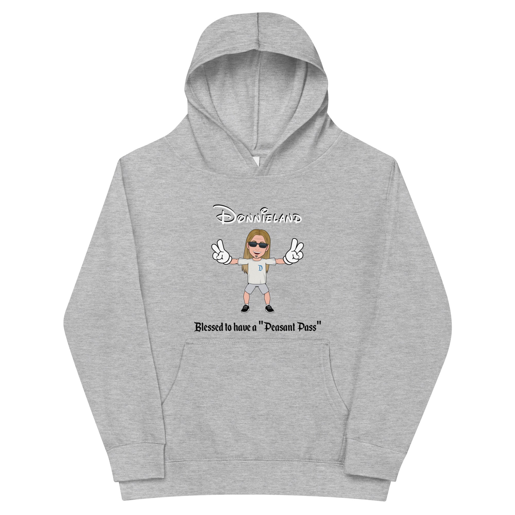 DONNIELAND Kids fleece hoodie v4