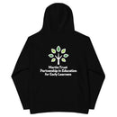 Sudadera con capucha de polar para niños TEL (BackPrint)