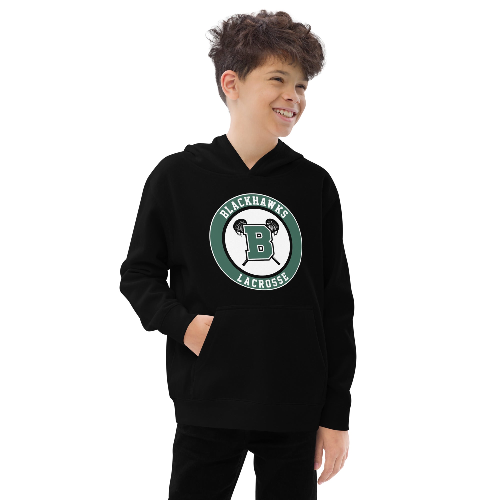 Sudadera con capucha de polar para niños BHL v3