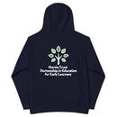 Sudadera con capucha de polar para niños TEL (BackPrint)