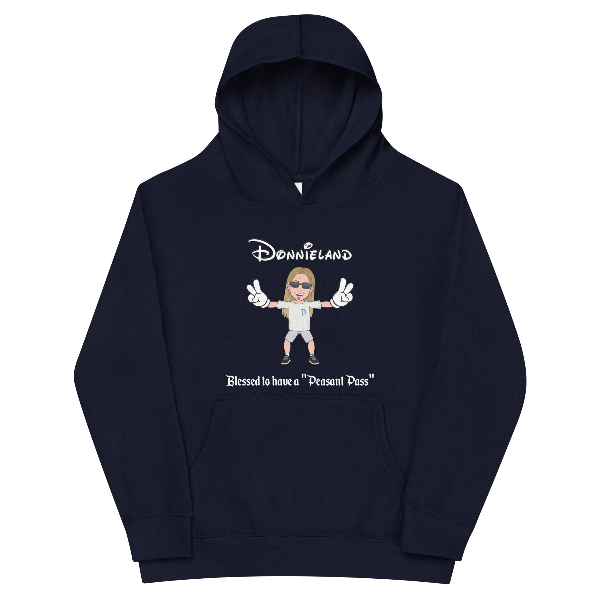 DONNIELAND Kids fleece hoodie v4