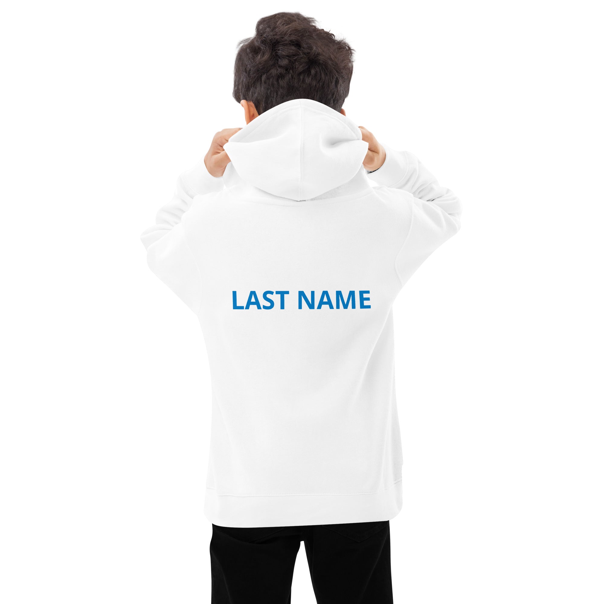SM FB Kids fleece hoodie with Personalization v2