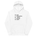 Sudadera con capucha de polar Thriving Faith Kids (Biblia)