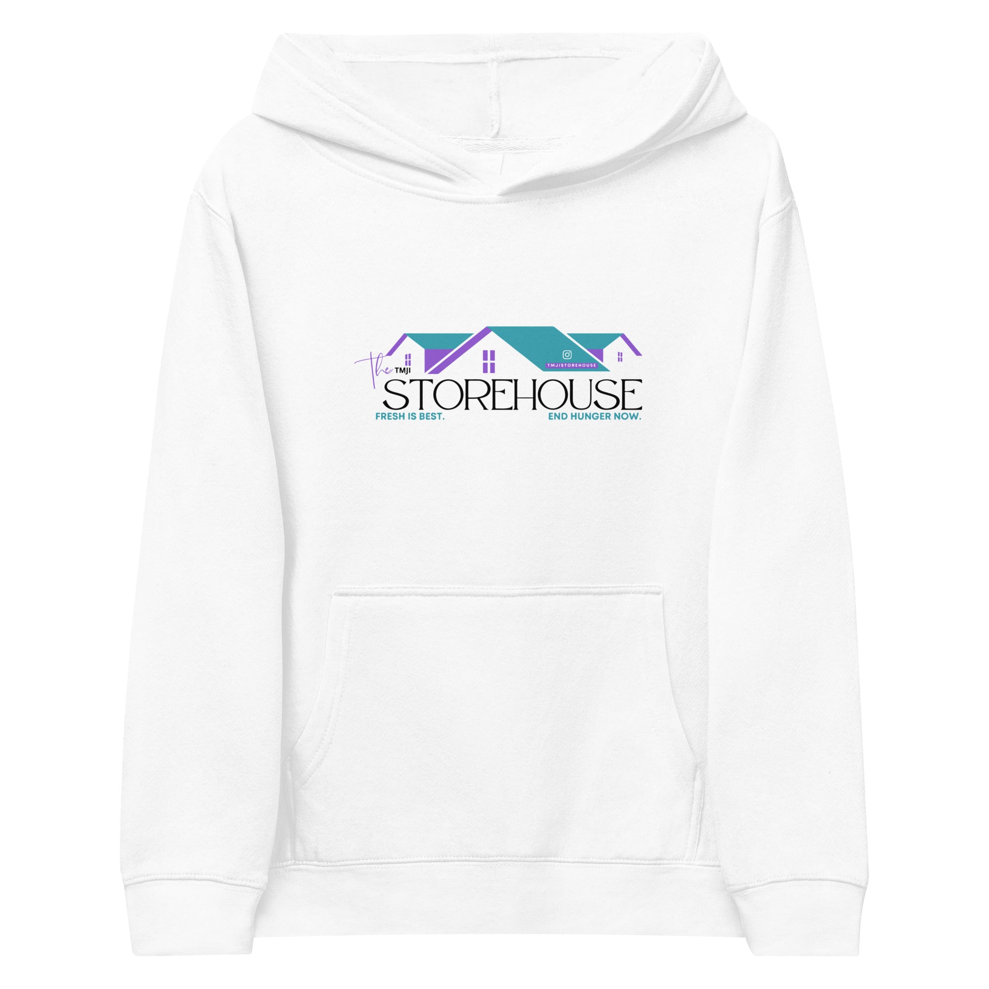 Sudadera con capucha polar para niños TMJI