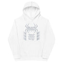 BW Kids fleece hoodie (White outline)