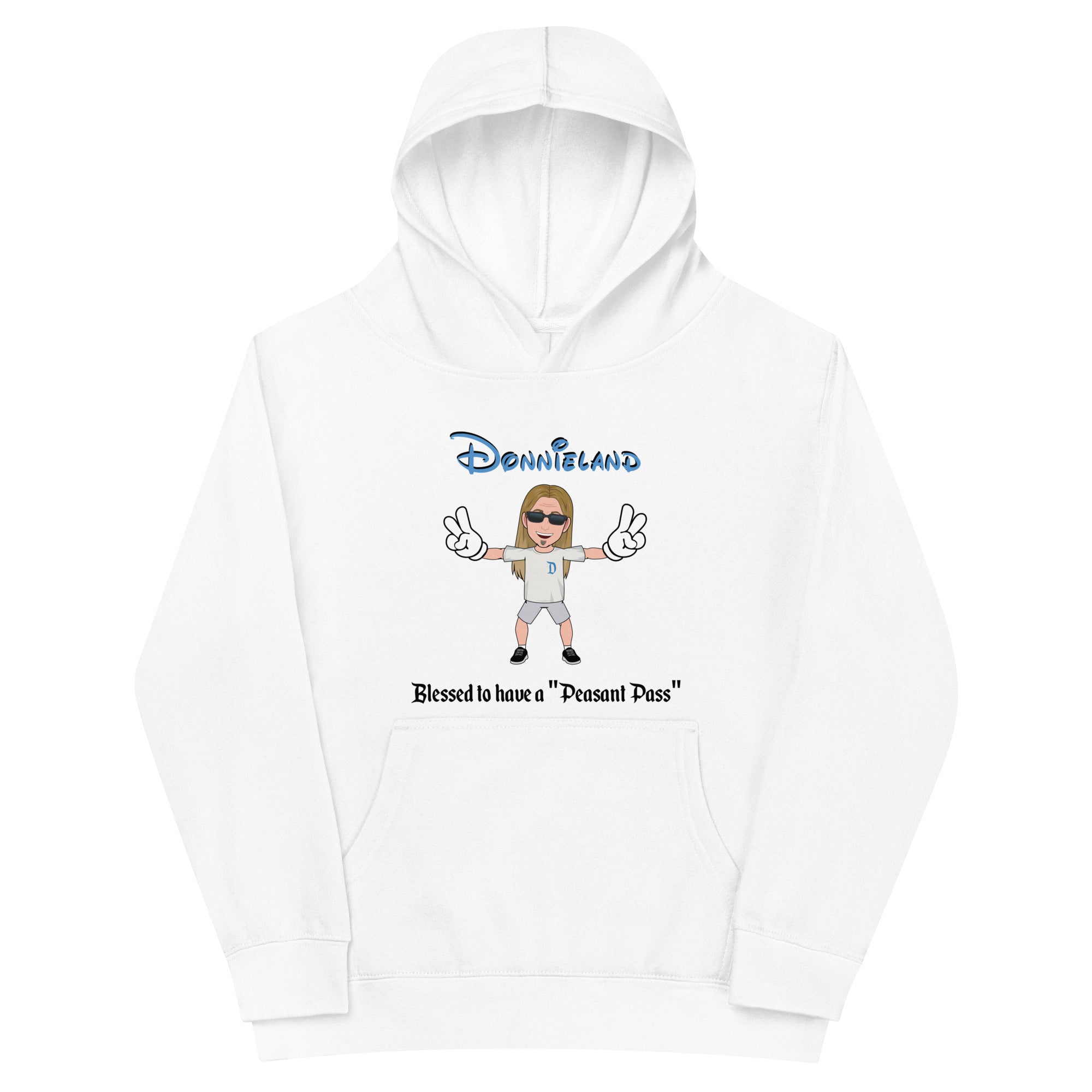 DONNIELAND Kids fleece hoodie v4