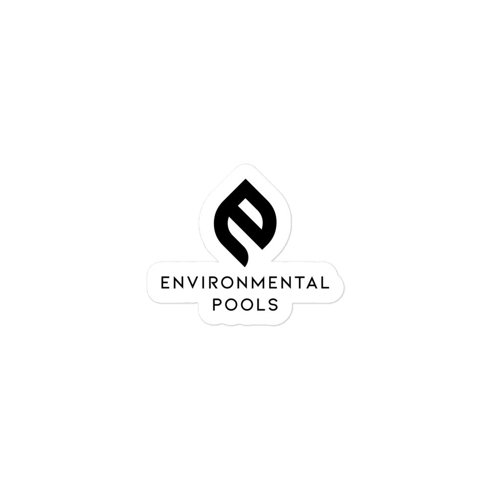 Environmental Pools Bubble-free stickers