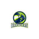 BUFFALO BRAWLERS Bubble-free stickers