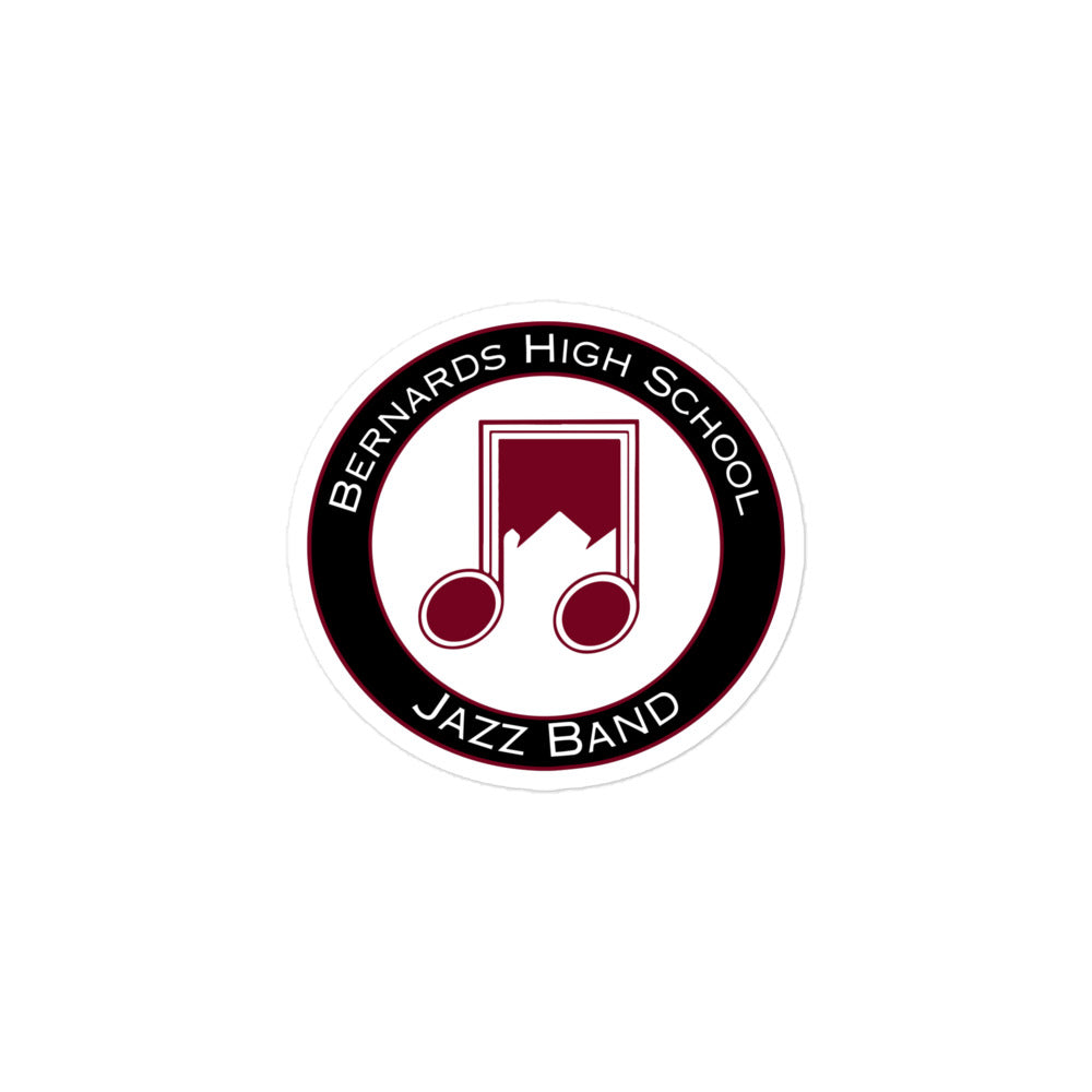 BHS Band Jazz Bubble-free stickers