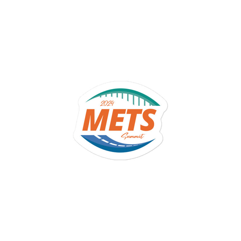 METS Caltrans Bubble-free stickers