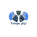 Troupe 4637 Pegatinas sin burbujas