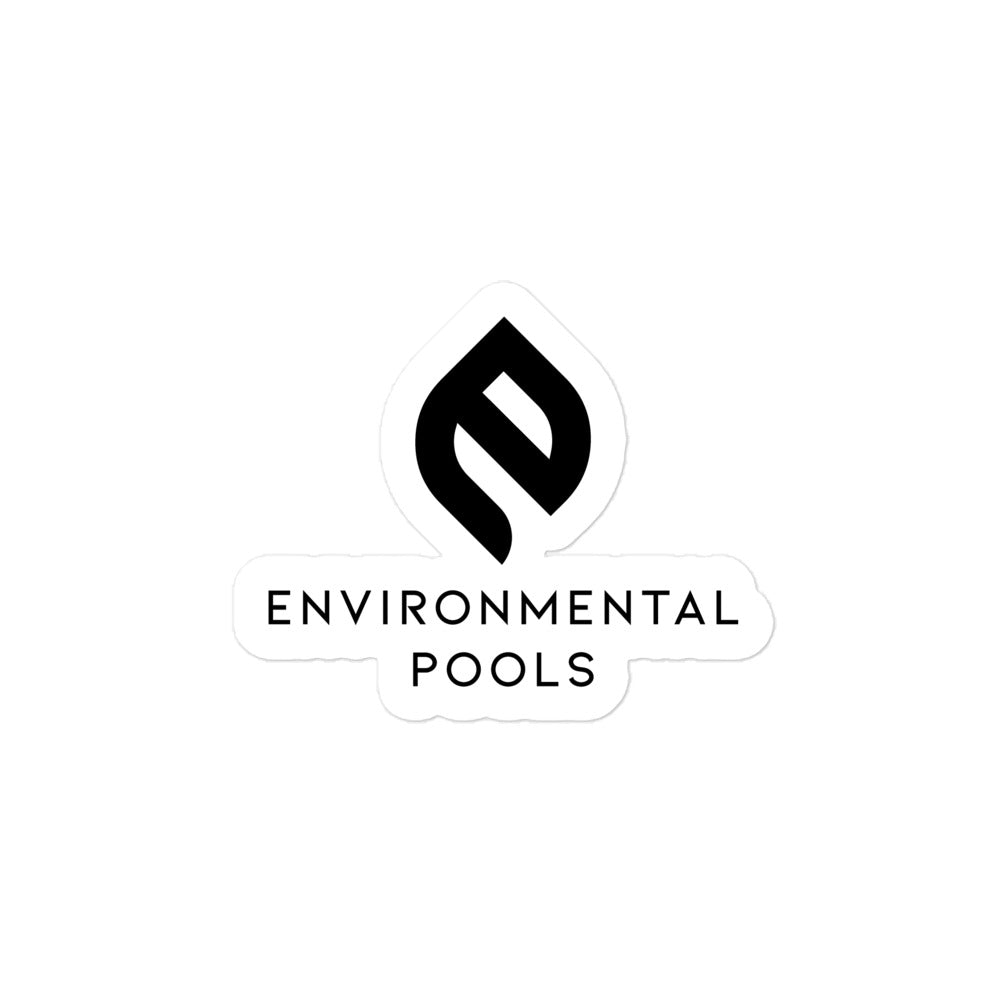 Environmental Pools Bubble-free stickers
