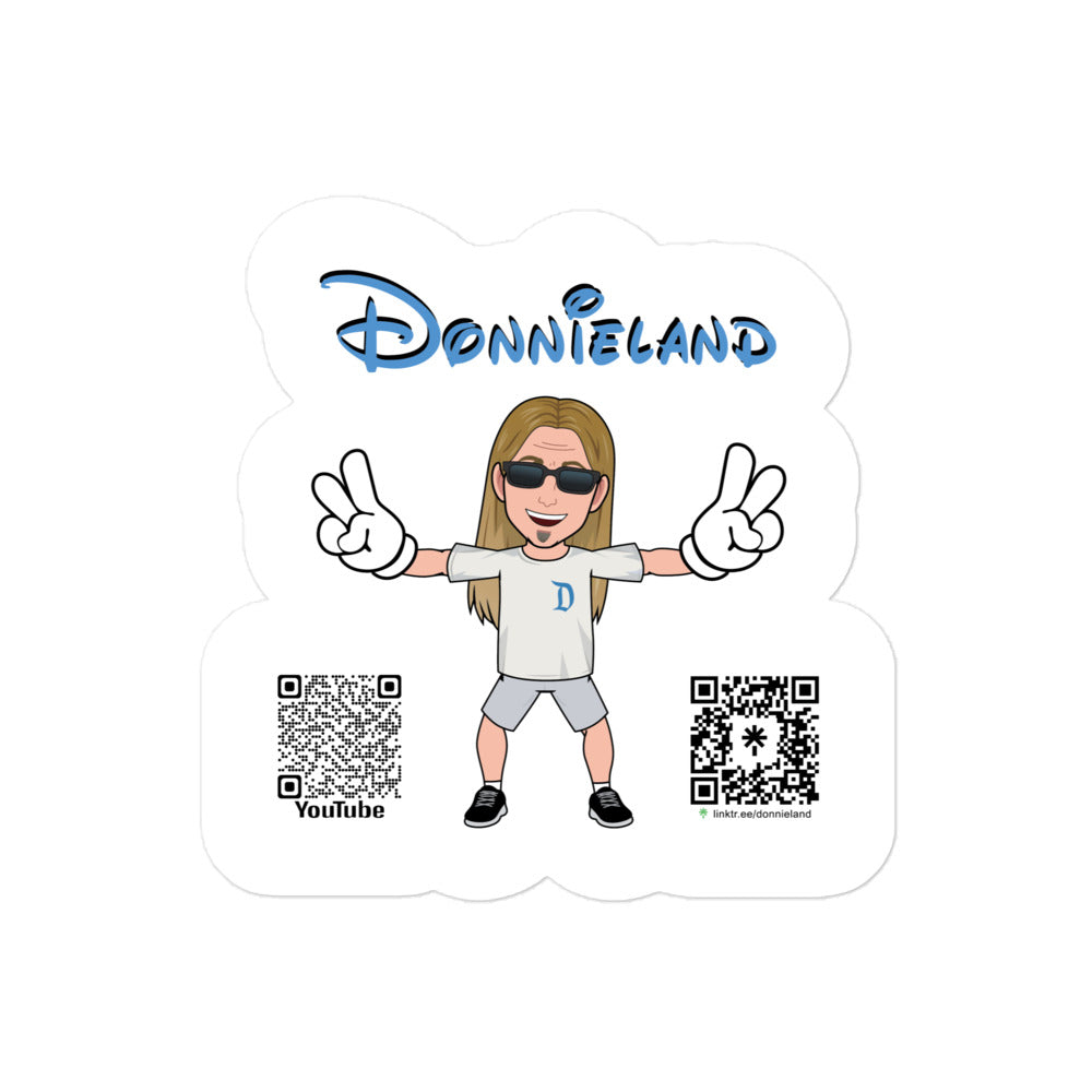 DONNIELAND Bubble-free stickers