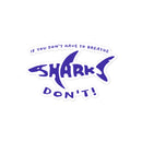 Union Sharks Bubble-free stickers
