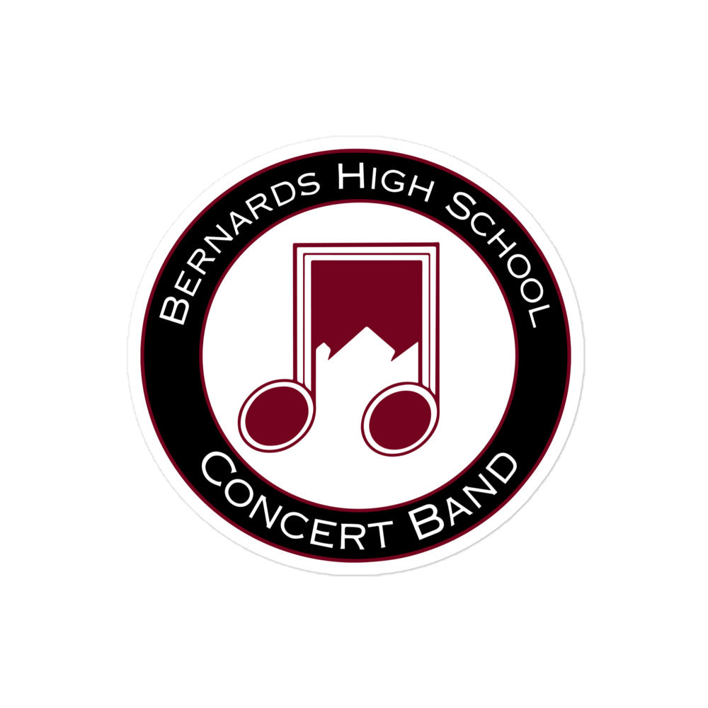 BHS Band Bubble-free stickers