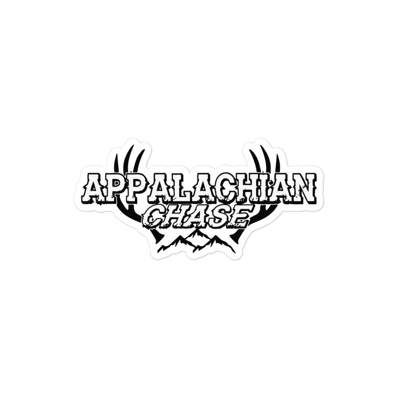 Appalachian Chase Bubble-free stickers