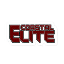 Coastal Elite Bubble-free stickers