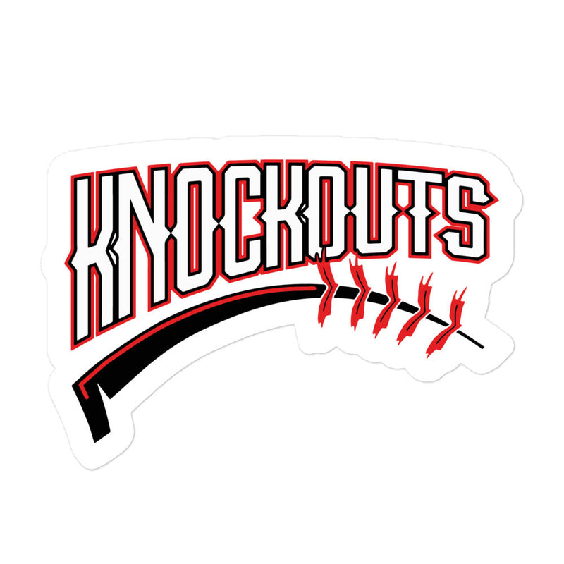 Knockouts Bubble-free stickers