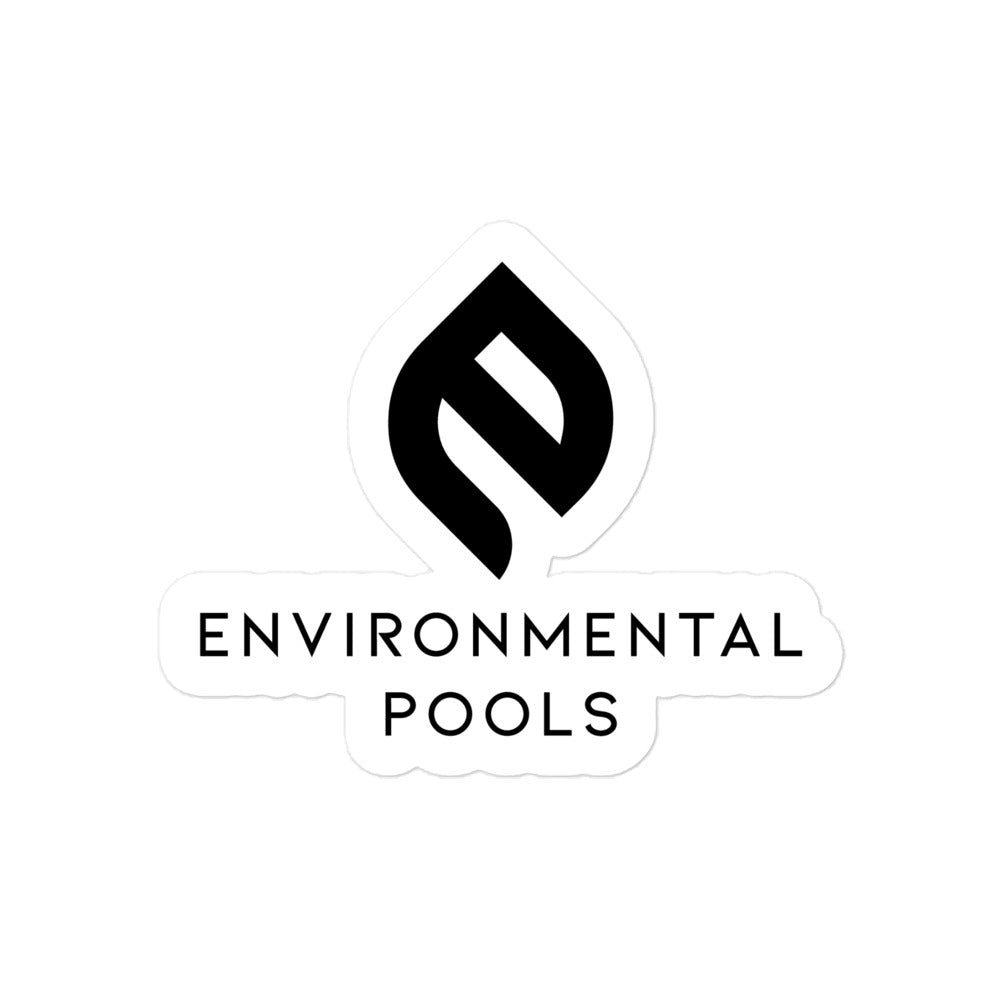 Environmental Pools Bubble-free stickers