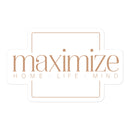 Maximize Bubble-free stickers