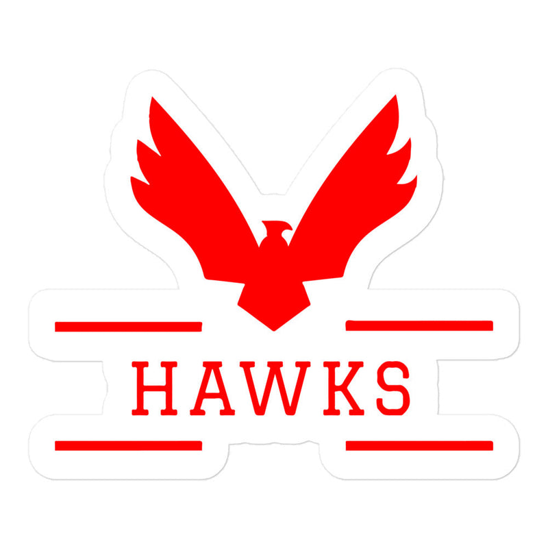 HHH Hawks Bubble-free stickers